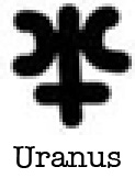 Uranus glyph