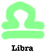 Libra glyph