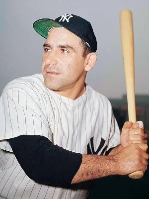 Yogi Berra (with the New York Yankees in 1957)