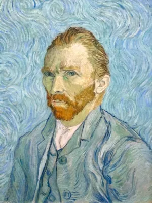Vincent Van Gogh (self-portrait, 1889)